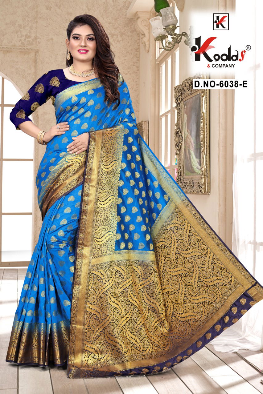Myra 6038  Latest Fancy Designer Festive Wear Banglory Silk Saree Collection 